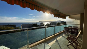 A069-Apt in residence with pool and sea view - Cannes